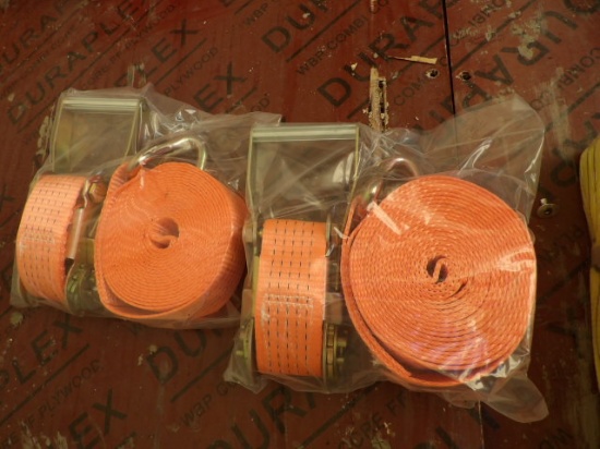 (2) 3" Ratchet Straps