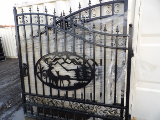 14' Bi-Parting Driveway Gates