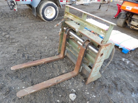 HD Green Pallet Forks