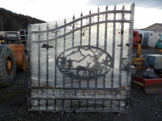 14' Bi-Parting Driveway Gates