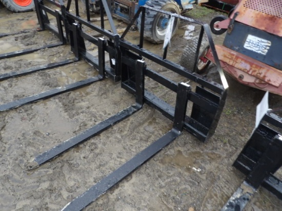 AGT SAII100 SSL Pallet Forks, Universal Quick Attach