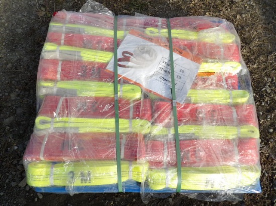 (20) New Web Slings, 10- 3T, 10- 5T