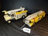 BP Ladder Truck & RGE Pole Truck