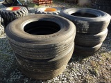 (6) 295/75R22/5 Truck Tires