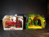 1/16 Farmall Cub & John Deere Backhoe Attachment, Rough & Dirty Boxes