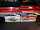 (4) Hess Trucks, (2) Mobil Tanker, Wilco Patrol Car
