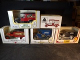 (5) Truck Banks, Agway, Citco, Busch