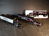 Jack Daniels & (2) Jim Beam Advertising Semis