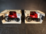 (2) Agway 1/16 Buckboard Wagons
