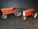 (2) Tru Scale Tractors