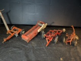 Tru Scale, Spreader, Sicklebar Mower & 2 Plows