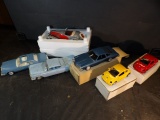 (3) Old Promo Cars & (3) Model Cars