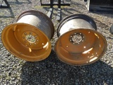 Pair Of Case Rear Backhoe Rims, Appear To Be Unused
