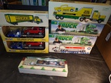 Various Vehicles, Mobile Car Haulers, BP, Dunkin
