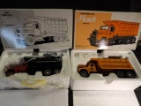 (2) High Detail Dump Trucks, 1960 Macks, CP Ward Rochester NY & Allegany Co