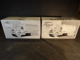 (2) First Gear 1/34 Detailed 1960 Mack B61 Dump Trucks