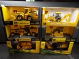 (6) John Deere Construction Toys, ERTL