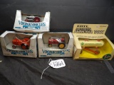 1/43 Case 500, L, Massey Harris 44, 1/32 Anhydrous Tank