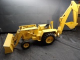 1/16 Ford 755A Backhoe, Nice Original