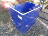 Unused Fork Mounted Dump Hopper