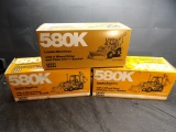 (3) 1/35 Case 580K Backhoes, Conrad