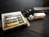 Assorted Scale Trucks, Walmart Truck Phone, Peterbilt