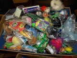 Large Box Of McDonalds Happy Meal Toys