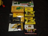 (5) 1/64 John Deere Toys, 1/64 Oliver Semi, 1/32 John Deere D