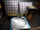 Wooden Tractor Trailer, Stein, (3) Clocks