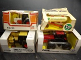 (4) 1/32 Case Tractors & Ammonia Tank