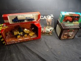 (4) Small Scale Toys & Farm Ornament