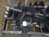 Wolverine ADB-13-1218R Hydraulic SSL Post Hole Diggers w/ 12