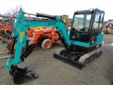 UNUSED AGT NT45 Mini Excavator w/ Thumb & Backfill Blade, Full Cab, KUBOTA