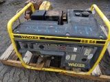 Wacker GS5.6 Generator, Electric Start, Runs
