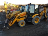 JCB Mini CX-4 Loader Backhoe, 4wd, Aux Hydraulics, Universal 2 Lever Quick