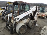 Bobcat S650 Skid Steer, Cab w/ Heat & AC Missing Door, 2010 Machine w/ Pre-