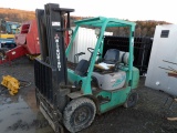 Mitsubishi 25 Forklift, OROPS, LP Powered, Supposed To Run But We Have Not