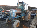 Ford 8600 Tractor, Cab w/ Rollbar, 18.4-38 Tires, Dual Remotes, Dual Pto, 3