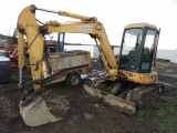 Deere 50C Midi Excavator, EROPS w/ Heat, Hydraulic Thumb, 2 Speed, Runs And