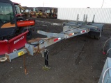 Galvanized Extendable Pole Trailer, Nice Shape, No Title