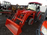 Kubota L3240 4wd Cab Tractor w/ Loader, Very Nice Tractor With Only 350 Hou