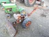 Walk Behind Garden Tractor w/ Blade
