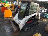 Terex R070T Track Skid Steer, EROPS w/ Heat, Perkins Diesel Engine, Aux Hyd