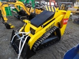Diggit SCL850 Ride On Skid Steer, Quick Attach Bucket, Gas Powered, Unused