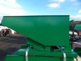 Small Green Self Dumping Hopper