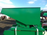 Small Green Self Dumping Hopper