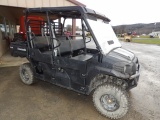 Kawasaki Mule Pro FXT UTV Utility Vehicle, 4 Seater, Roof & Windsheild, Reb