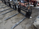 AGT SAII100 SSL Pallet Forks, Universal Quick Attach