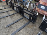 AGT SAII100 SSL Pallet Forks, Universal Quick Attach