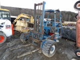 Teledyne Princeton D5000 Piggy Back Forklift, Like New Tires, Diesel Engine